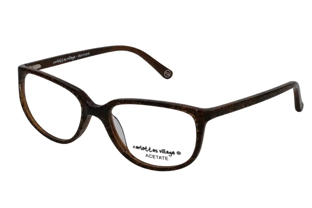 CA 54-19 Black print/brown horn