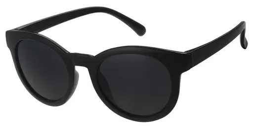 [505095-16022] [505095-16022] Børne Solbrille sort, sorte glas