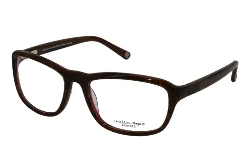 [LE0024_C2] LE 57-19 Black print/brown horn