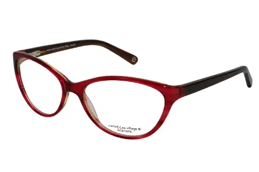 [LE0020_C8] LE 55-18 Burgundy/Crystal Brown