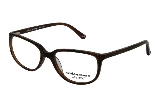[ANGELA_C2] CA 54-19 Black print/brown horn