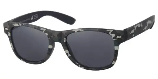 [505344-22018] Solbrille camouflage med sorte glas