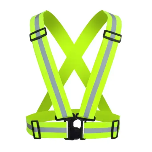 [9065] Refleks Vest Grøn