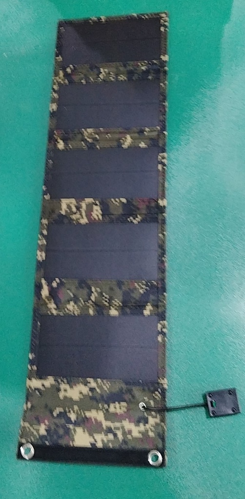 Foldbar Camouflage Solpanel rejse model