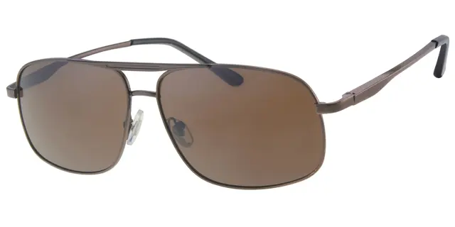 [404453-1371] Solbrille herre model kaffe brun med brune glas