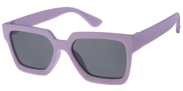 Børne Solbrille Lilla Dame Edna med Sorte glas