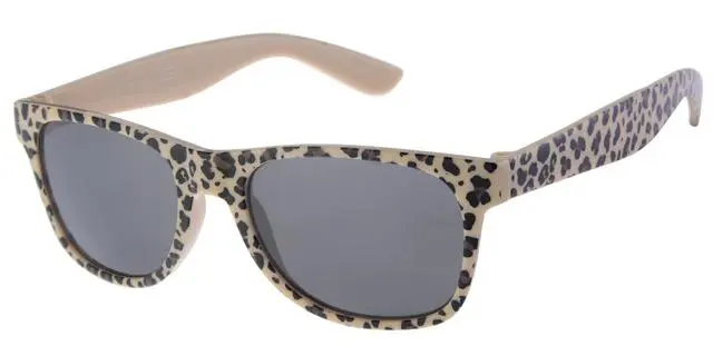 Børne Solbrille Leopard print med Sorte glas