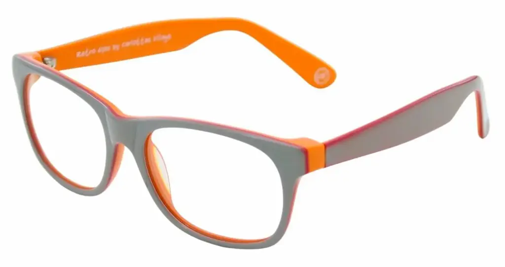 Retro 50-18 Grey/Red/Orange