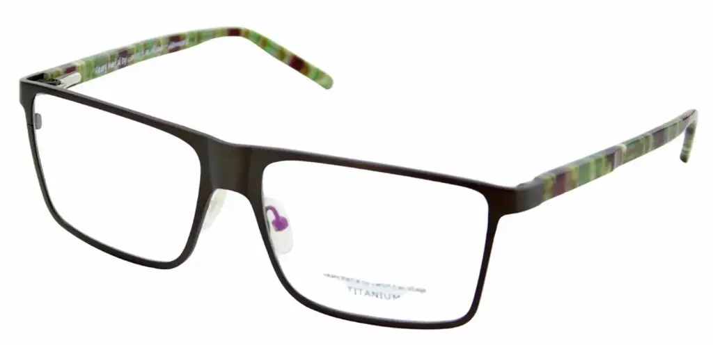 Heavy Metal 56-16 Brown/BrownGreenStripe