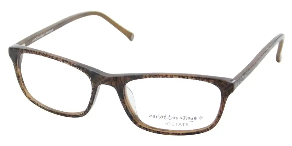 CV 52-18 Brown w. black print