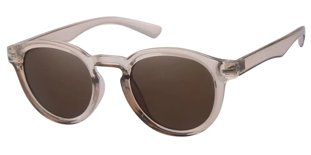 Solbrille sort model med sorte glas