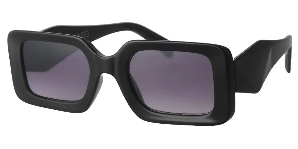 Solbrille sort model med sorte graduerede glas