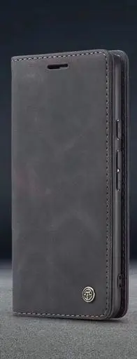 IPHONE 16 MAT SORT VINTAGE LOOK FLIP COVER