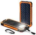 Powerbank med solceller 20000 MaH