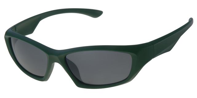 Børne Solbrille grøn sportsbrille med sorte glas