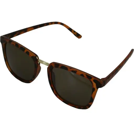 [404194-40405] Solbrille Mat sort stel med deko bro samt grønne glas