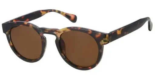 [404311-40440] [404311-40440] Brun leopard med brune glas