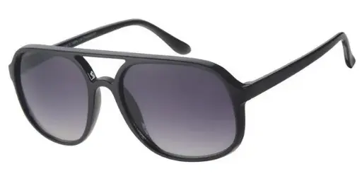 [404327-40422] [404327-40422] Sort solbrille med gradueret sorte glas
