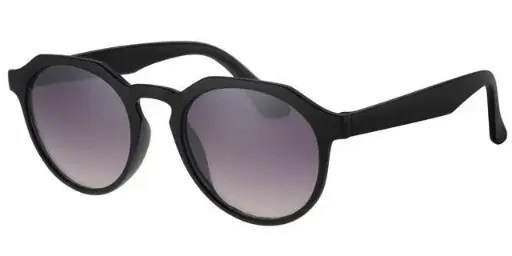 [404363-40426] [404363-40426] Solbrille mat sort med graduerede sorte glas
