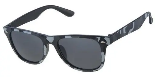 [505056-22007] [505056-22007] Børne Solbrille mat sort stel med sorte glas
