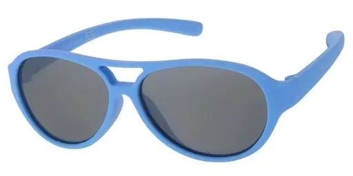 [505058-12006] Childrens sunglas blue with smoke lens