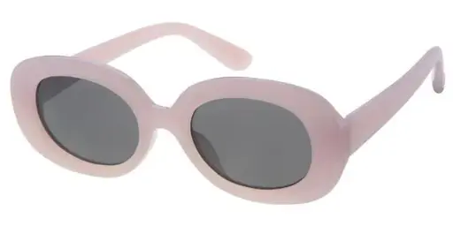 [505196-26022] [505196-26022] Børne Solbrille mat pink med sorte glas