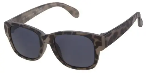 [505213-14018] [505213-14018] Børne Solbrille Brun Leopard med sorte glas