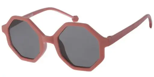 [505228-24031] [505228-24031] Børne Solbrille Mat Orange Med Sorte glas