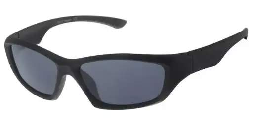 [505240-22013] [505240-22013] Børne Solbrille Sort Sport med Sorte glas