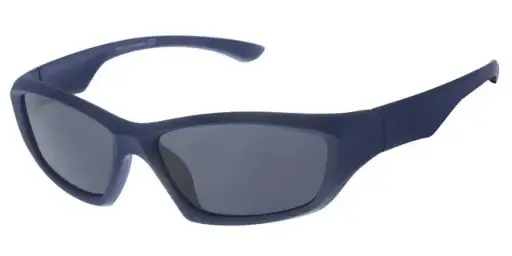 [505242-22013] [505242-22013] Børne Solbrille Blå Sport med Sorte glas