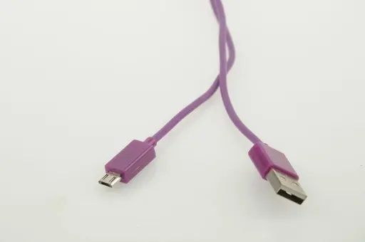 [805642] Micro USB til USB A kabel 3.0 meter lilla
