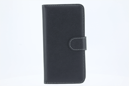 [813001] [813001] IPHONE 10-10S cover Sort TPU med klap