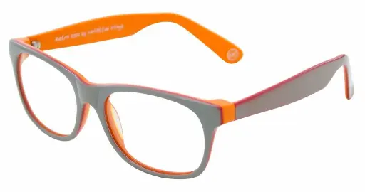 [Cv0004_C21] Retro 50-18 Grey/Red/Orange