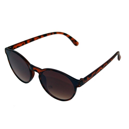 [404140-40399] Dame solbrille mat brun leopard med brune glas
