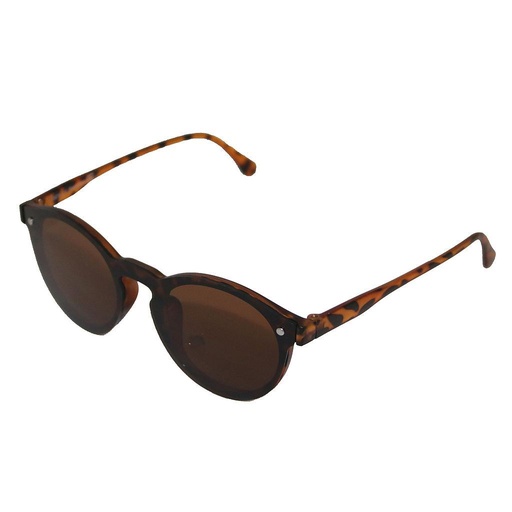 [404152-40418] Dame solbrille brun leopard med brune glas