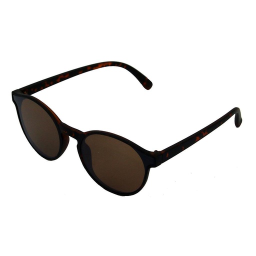 [404174-4213] Dame solbrille mat leopard med brune glas