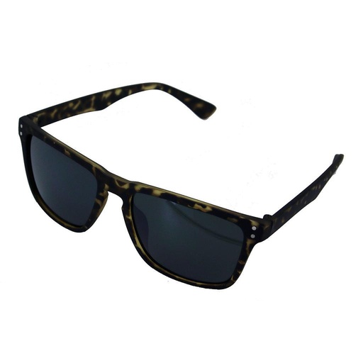 [404182-20218] Herre Solbrille mat leopard med grønne glas