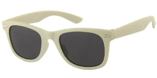 [505287-24040] Børne Solbrille mat blå med sølv dekoration og Sorte glas