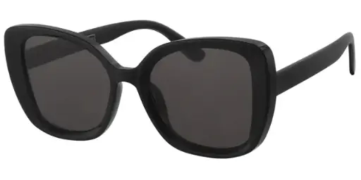 [404585-60864] Solbrille sort model med sorte glas