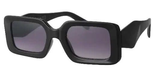 [404588-60870] Solbrille sort model med sorte graduerede glas