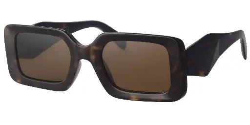 [404589-60870] Solbrille sort model med sorte graduerede glas