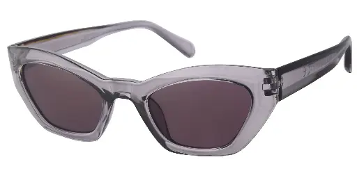 [404593-60875] Solbrille mørk brun leopard model med sorte glas 