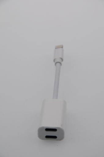 [805112] Apple kabel splitter fra en til 2 udgange