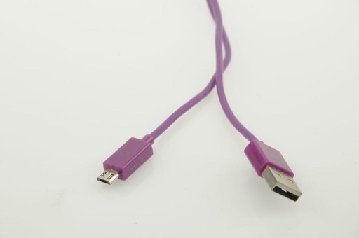 [805642] Micro USB til USB A kabel 3.0 meter lilla